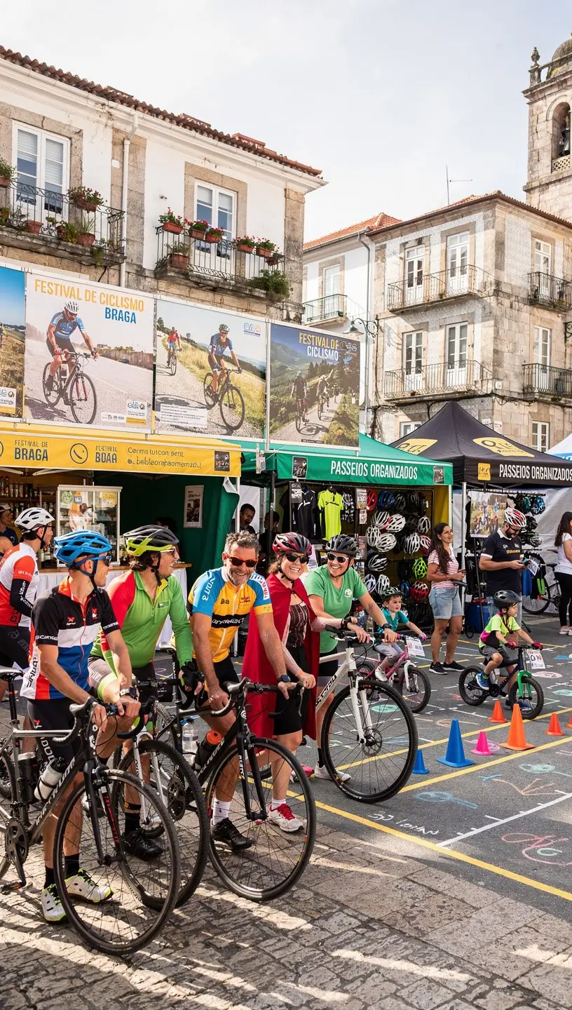 Agências de turismo de ciclismo: organização de passeios em grupo.