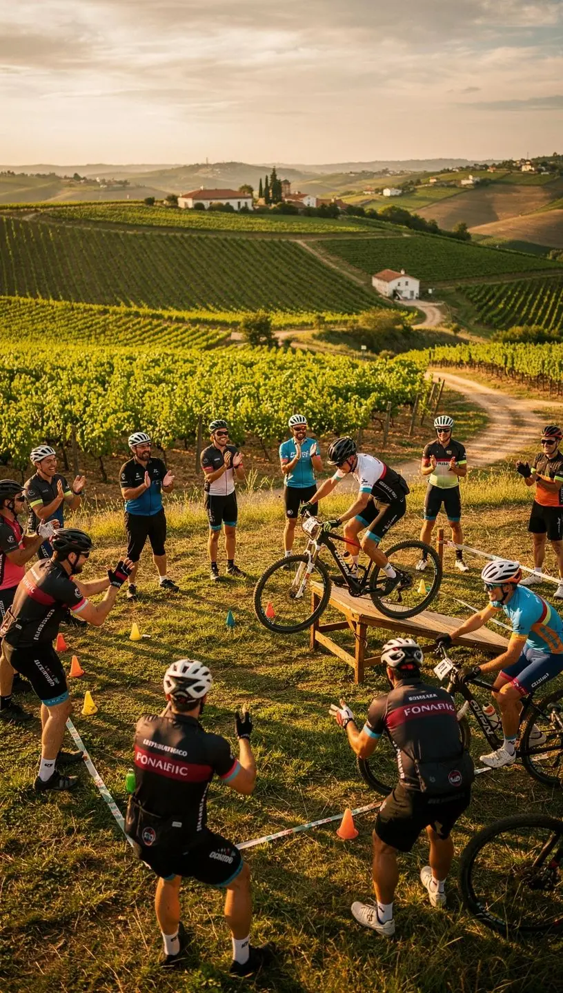 Tipos de passeios de ciclismo em grupo.