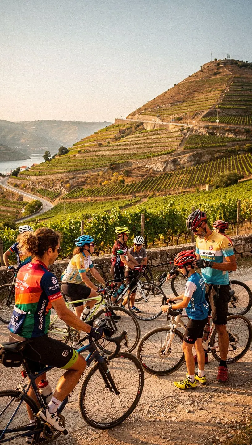 Rotas populares de ciclismo em Portugal para grupos.